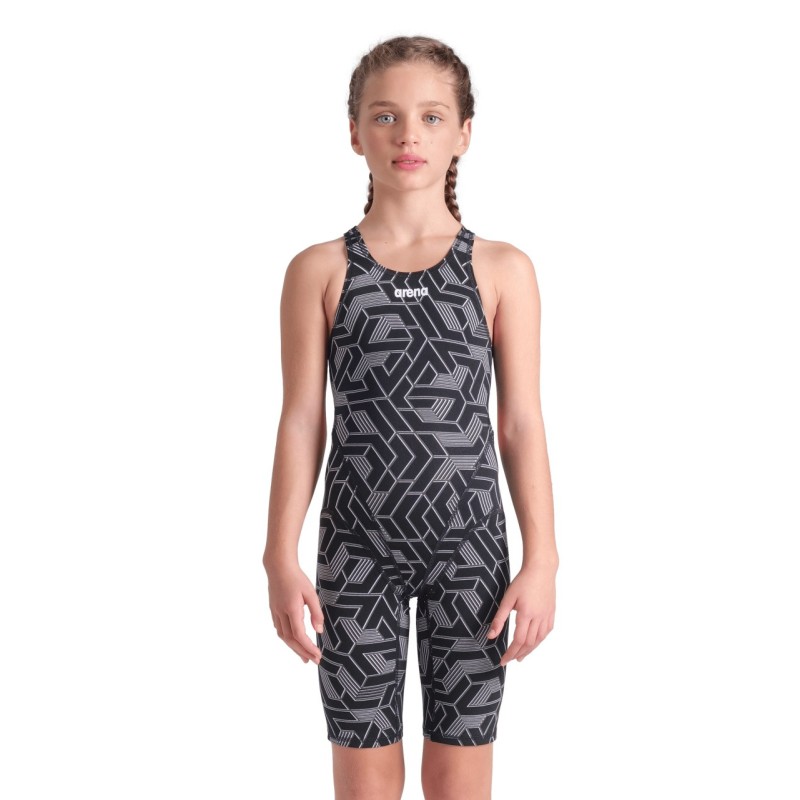 Arena Maillot De Bain Combishort Pour Fille - Résistant Au Chlore, Recyclé, Idéal Pour Piscine
