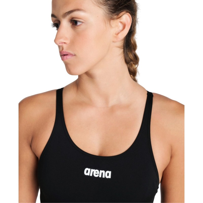 Arena dames badpak - Team Challenge Solid - Donkerblauw